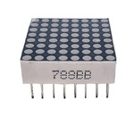 PART 8X8 20 MM BLUE LED MATRIX
