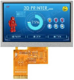 RDS Tianma P-series 8.0-inch WVGTA TFT LCD